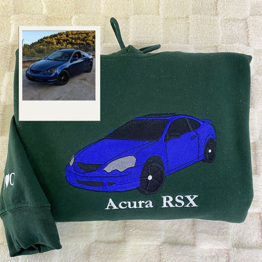 Car Guy Custom Hoodies - Personalized Vehicle Portrait - Perfect Automotive Gift