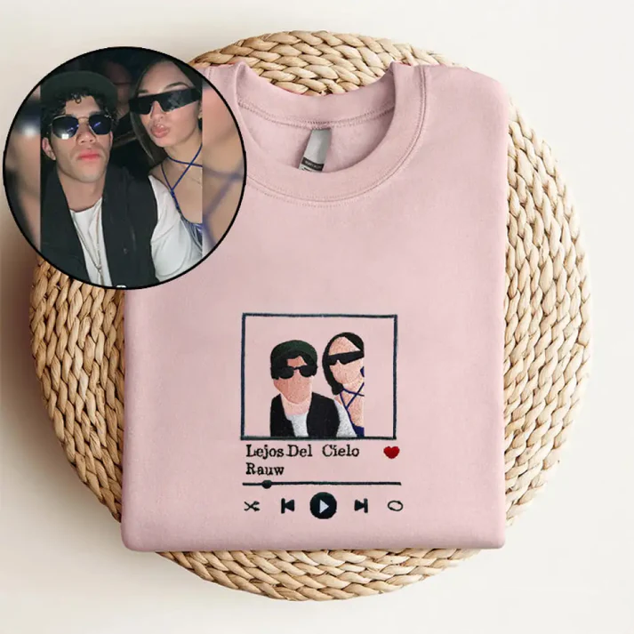 Embroidered Couple Hoodies | Custom Sweatshirts for Couples | Best Matching Hoodies