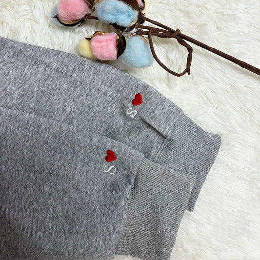 Roman Numeral Embroidered Custom Hoodie