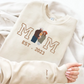Personalized Embroidered Family Photo Hoodie Sweatshirt T-Shirt