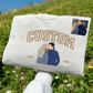Personalized Embroidered Portrait from Photo Hoodie
