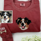 The Custom Embroidered Pet Portrait Sweatshirt