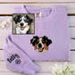 The Custom Embroidered Pet Portrait Sweatshirt