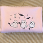 3 Ghost Cats Embroidered Halloween Sweatshirt