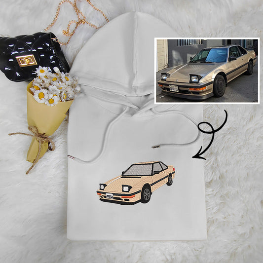 Personalized Car Embroidered Hoodies: Drive in Fashion