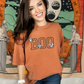 Embroidered Boo Ghosts Halloween Comfort colors Shirt