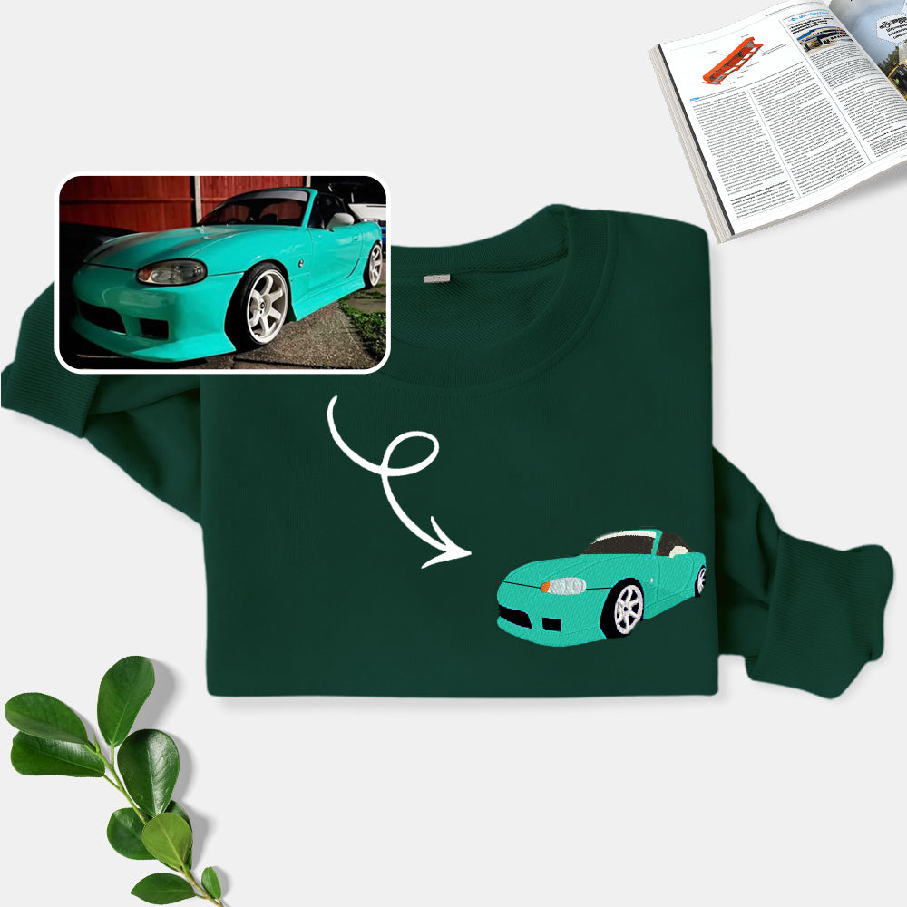 Rev Up Your Style: Custom Embroidered Racing Hoodie