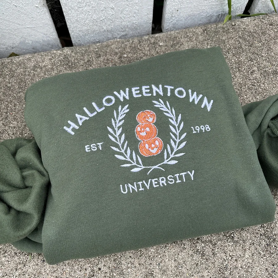 Halloweentown University Embroidered Sweatshirt