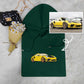 Customize your car's portrait! Tailored Embroidered Hoodies for Automotive Lovers