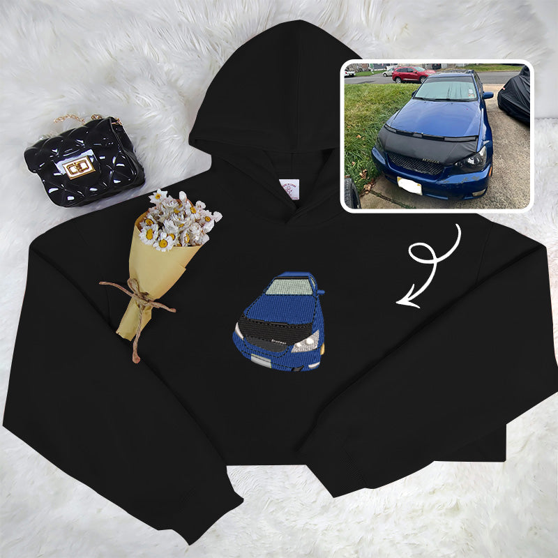 Cruise in Style: Personalized Embroidered Car Sweatshirt