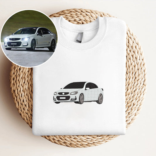 Customize Your Ride: Car Inspired Embroidered Sweatshirt