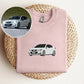 Customize Your Ride: Car Inspired Embroidered Sweatshirt