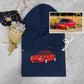 Personalized Wheels: Custom Car Embroidery Hoodie