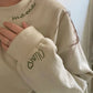 Customized Neckline Embroidery MAMA