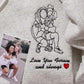 Custom Embroidered Apparel | Personalized Couple Hoodies & Family Sweatshirts