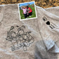 💖Personalized Embroidered Portrait Sweatshirt - Unique Gift for Dad - Custom Father and Son Hoodie, Couple Portrait