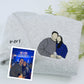 Boyfriend Girlfriend Photo Hoodies - Custom Embroidered Picture Sweatshirts - Dating Gift