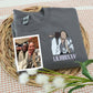 Boyfriend Girlfriend Photo Hoodies - Custom Embroidered Picture Sweatshirts - Dating Gift