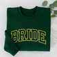 Bride Varsity Sweatshirt - Wedding Embroidered Apparel - Perfect Bachelorette Party Gift