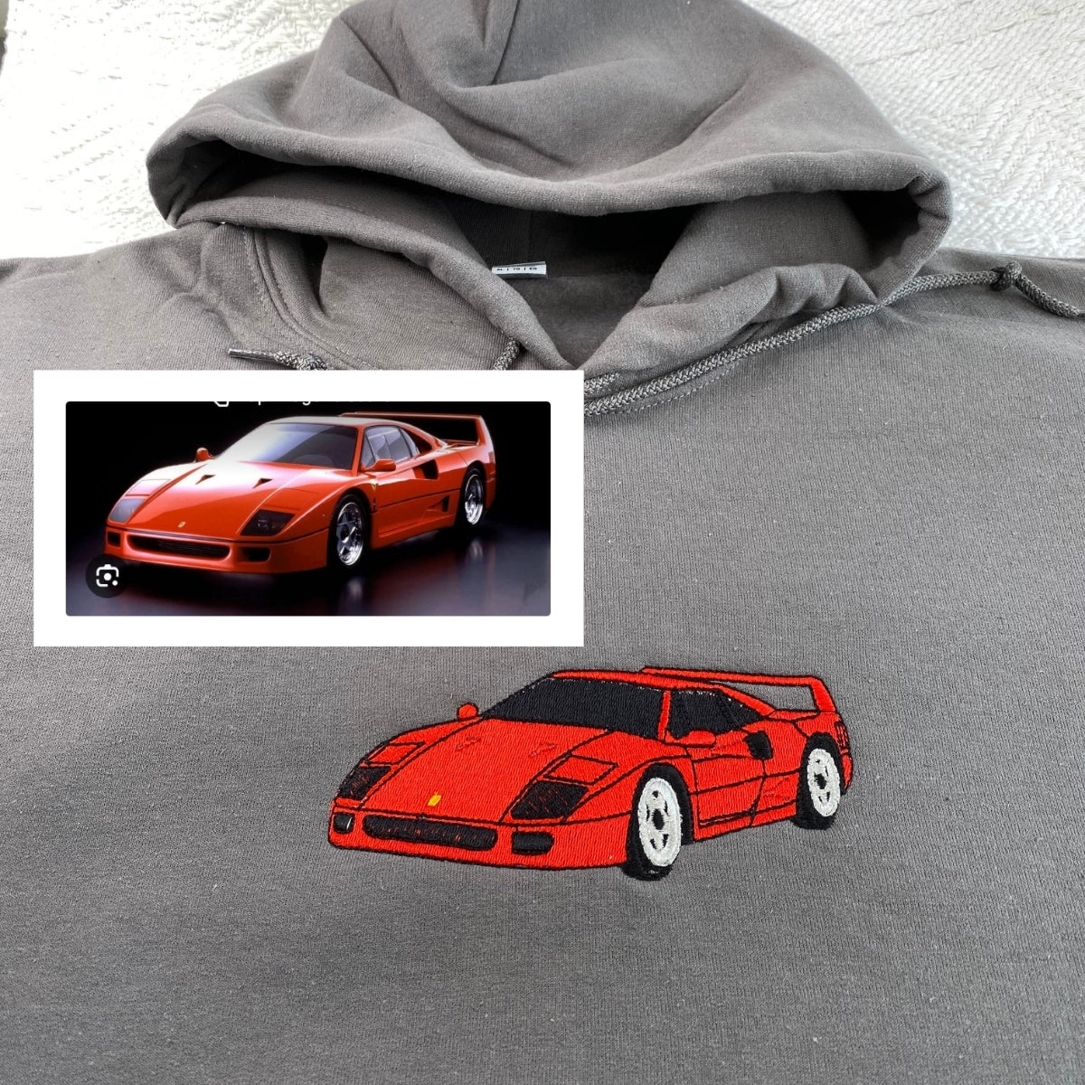 Car Guy Custom Hoodies - Personalized Vehicle Portrait - Perfect Automotive Gift