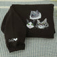 Cats Portrait Hoodies - Multi Pet Face Embroidered Sweatshirts - Custom Cat Family Collection Gift