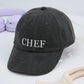 Chef Custom Embroidered Hats - Professional Kitchen Caps - Perfect Culinary Professional Gift