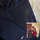 Custom Embroidered Couples Portrait Sweatshirt, Custom Embroidery from Photo Couple Hoodie, Memorable Gift Idea
