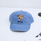 Custom Dog Face Embroidered Cap - Pet Portrait Personalized Dog Name Accessory - Dog Mom Dad Gift