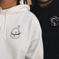 Custom Embroidered Cowboy Ghost Love Matching Hoodies for Couples