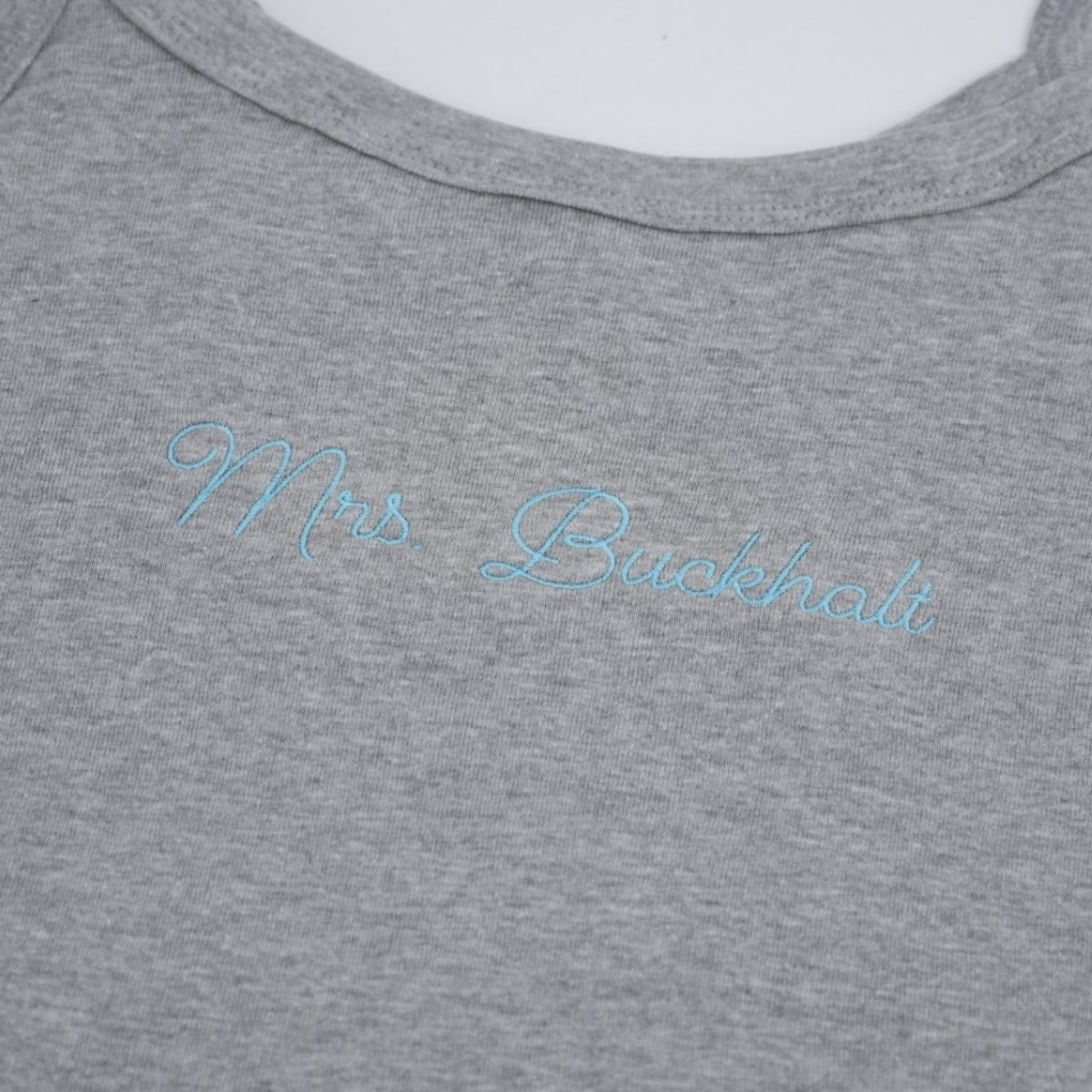 Custom Family Name Set Tank Joggers - Personalized Embroidered EST Date - Perfect Wedding Anniversary Gift