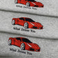 Custom Car Embroidered Hoodies - Vehicle Portrait Sweatshirts - Perfect Car Enthusiast Gift