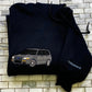 Custom Car Enthusiast Hoodies - Automotive Portrait Embroidered - Car Guy Gift