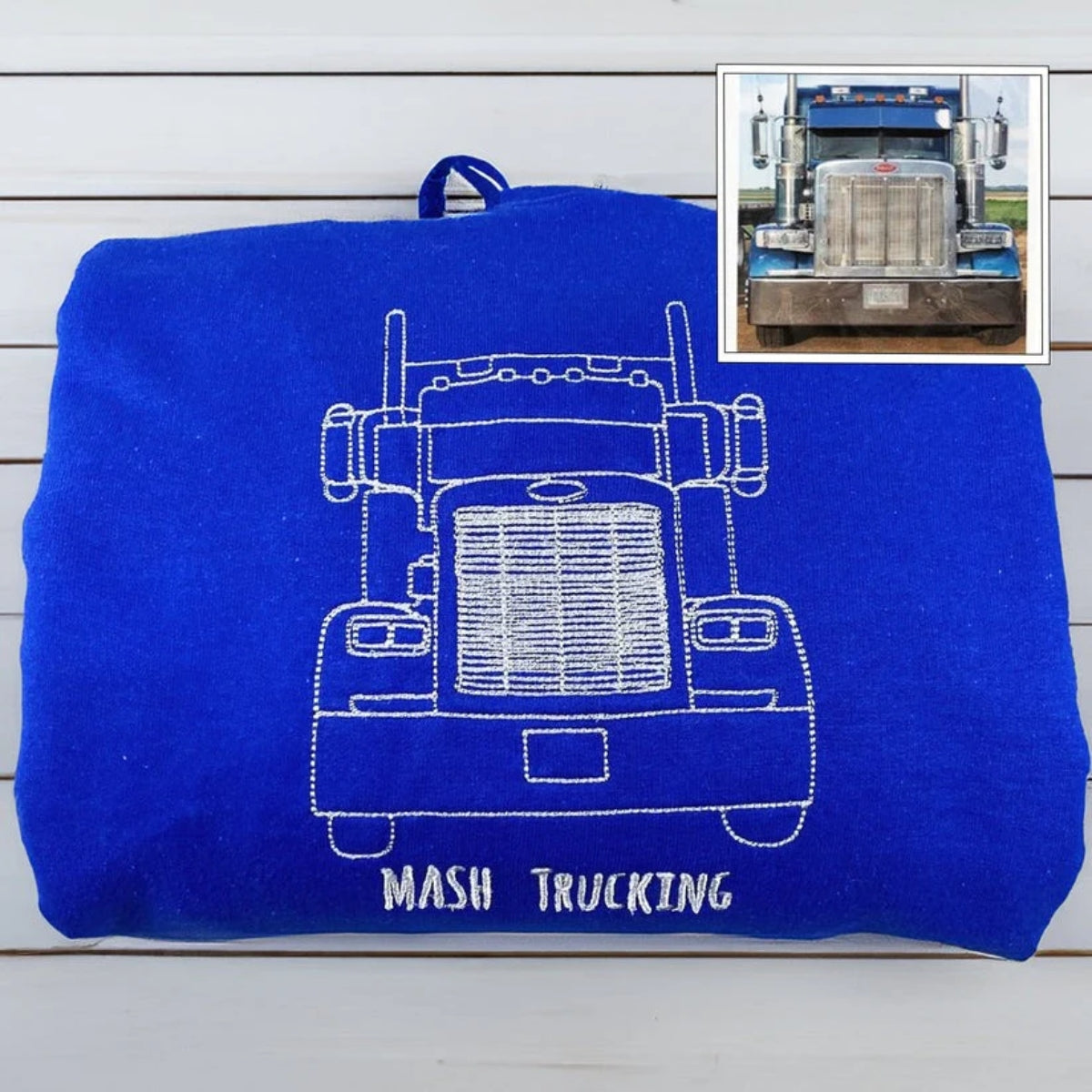 Custom Car Line Art Embroidered Sweatshirts - Minimalist Vehicle Portrait Hoodies - Modern Car Enthusiast Gift