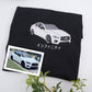Custom Car T-Shirts - Sports Car Embroidered Apparel - JDM Automotive Enthusiast Gift Collection