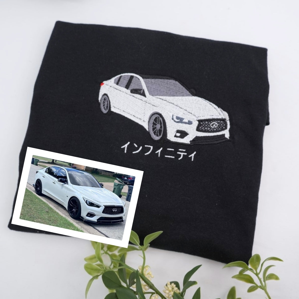 Custom Car T-Shirts - Sports Car Embroidered Apparel - JDM Automotive Enthusiast Gift Collection