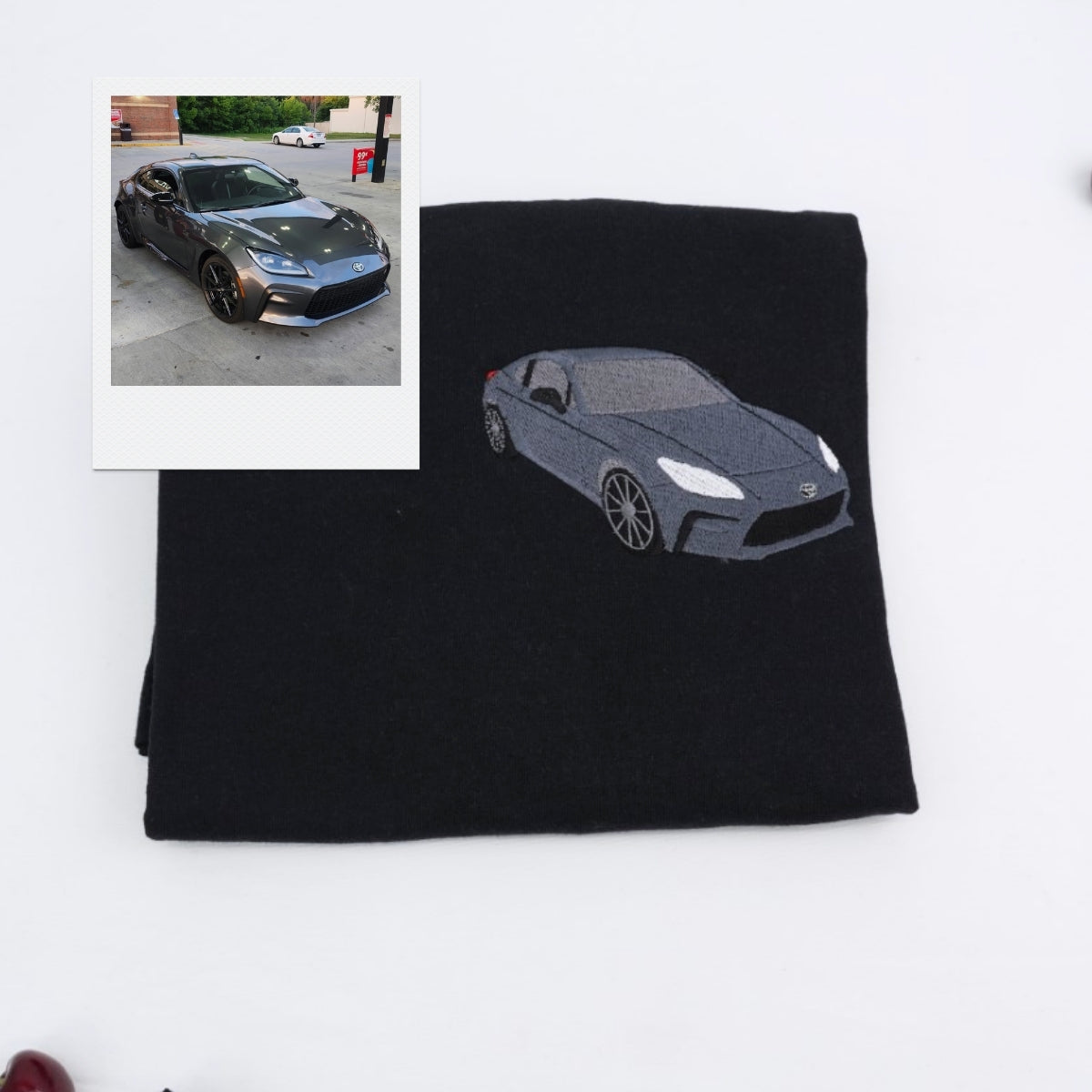Custom Car T-Shirts - Sports Car Embroidered Apparel - JDM Automotive Enthusiast Gift Collection