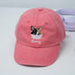 Custom Cat Face Embroidered Cap - Pet Parent Personalized Cat Name Accessory - Cat Mom Dad Gift