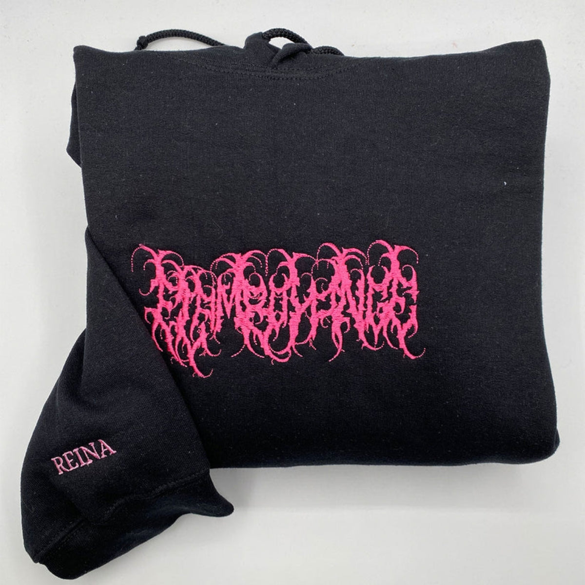 Custom Child Artwork Embroidered Sweatshirts - Kids Handwriting to Embroidery Hoodies - Perfect Family Keepsake Gift