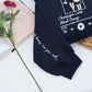 Custom Couple Portrait Hoodies - Personalized Song Music Player Embroidered Sweatshirts