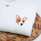 Custom Dog Portrait Sweatshirts - Dog Face Embroidered Hoodies - Personalized Pet Gift for Dog Lovers -Unique Dog Mom Dad Apparel
