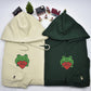Custom Embroidered Frog Matching Hoodies for Couples