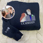 Custom Embroidered Hoodie With Picture, Capture Your Moment