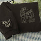 Custom Family Portrait Line Art Embroidered Sweatshirts - Minimalist Photo to Embroidery - Perfect Family Keepsake