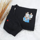 Custom Family Portrait Quarter-Zip - Full-Color Embroidered Family Sweatshirts - Perfect Family Gift