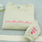 Custom Mama Sweatshirts - Script Embroidered Hoodies - Perfect Minimalist Mother Gift