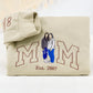 Custom Mom Hoodies - Mother Child Embroidered Sweatshirts - Perfect Motherhood Gift