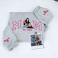 Custom Mom Hoodies - Multi Child Family Embroidered Sweatshirts - Perfect New Mother Gift with Kids Names
