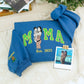 Custom Mom Hoodies - Multi Child Family Embroidered Sweatshirts - Perfect New Mother Gift with Kids Names