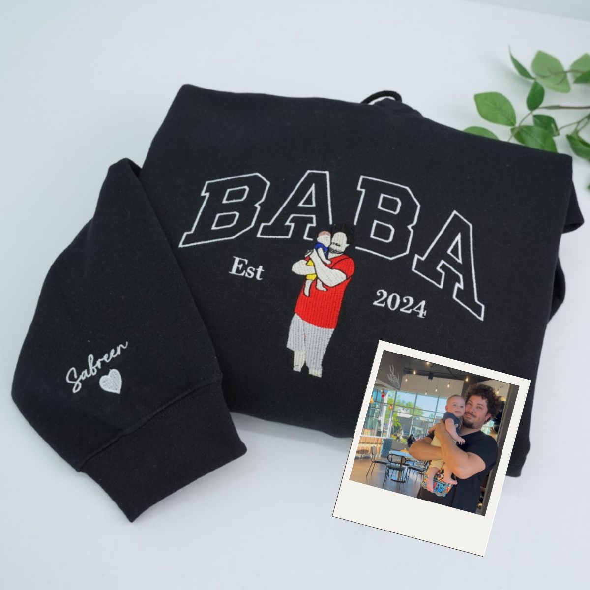 Custom Papi Hoodies - Latino Father Embroidered Sweatshirts - Perfect Father's Day Gift