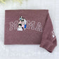 Custom Photo Mama Hoodies - Personalized Family Embroidered Sweatshirts - Perfect Mother Gift